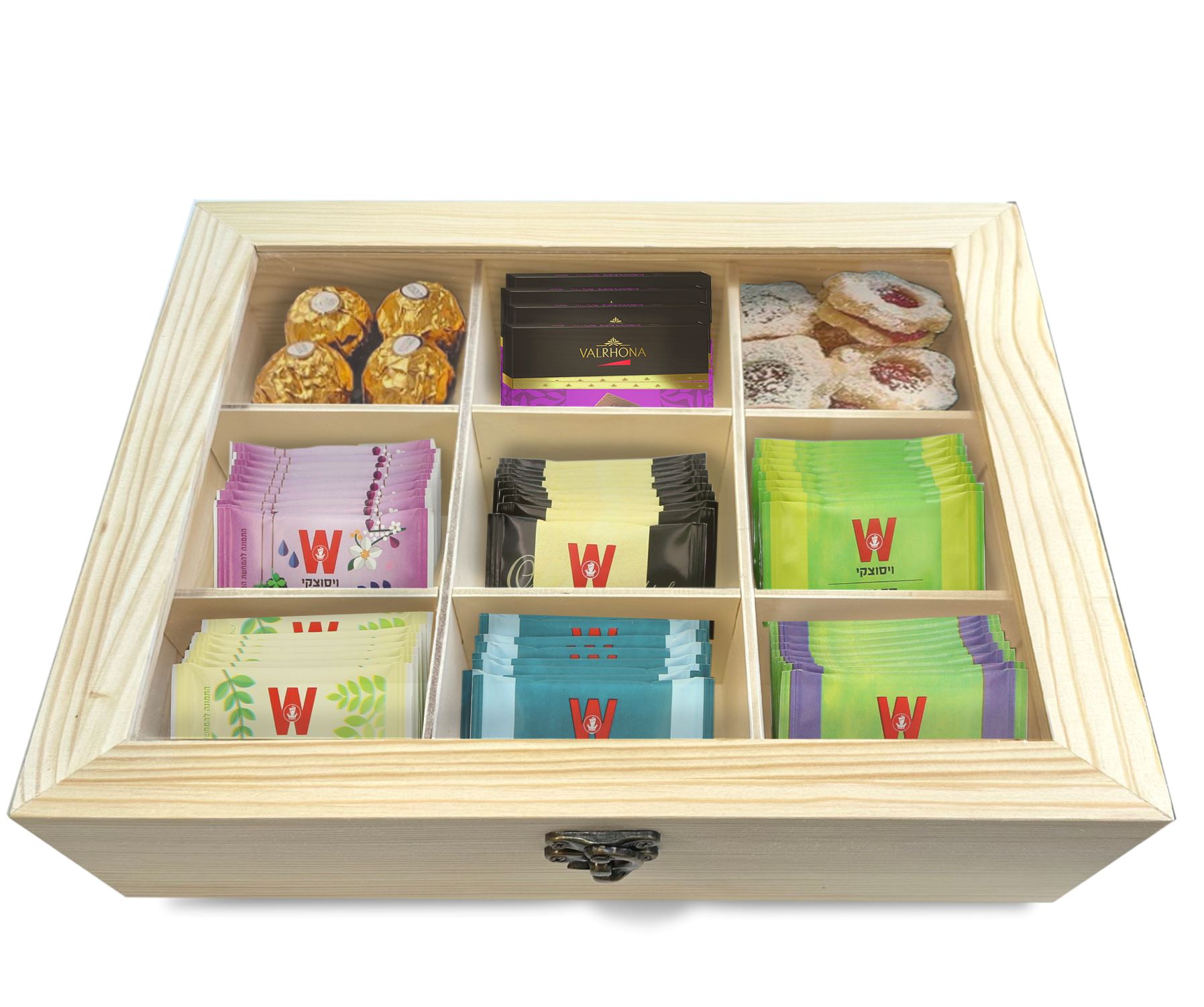 TK-857 מארז תיונים מעץ טבעי